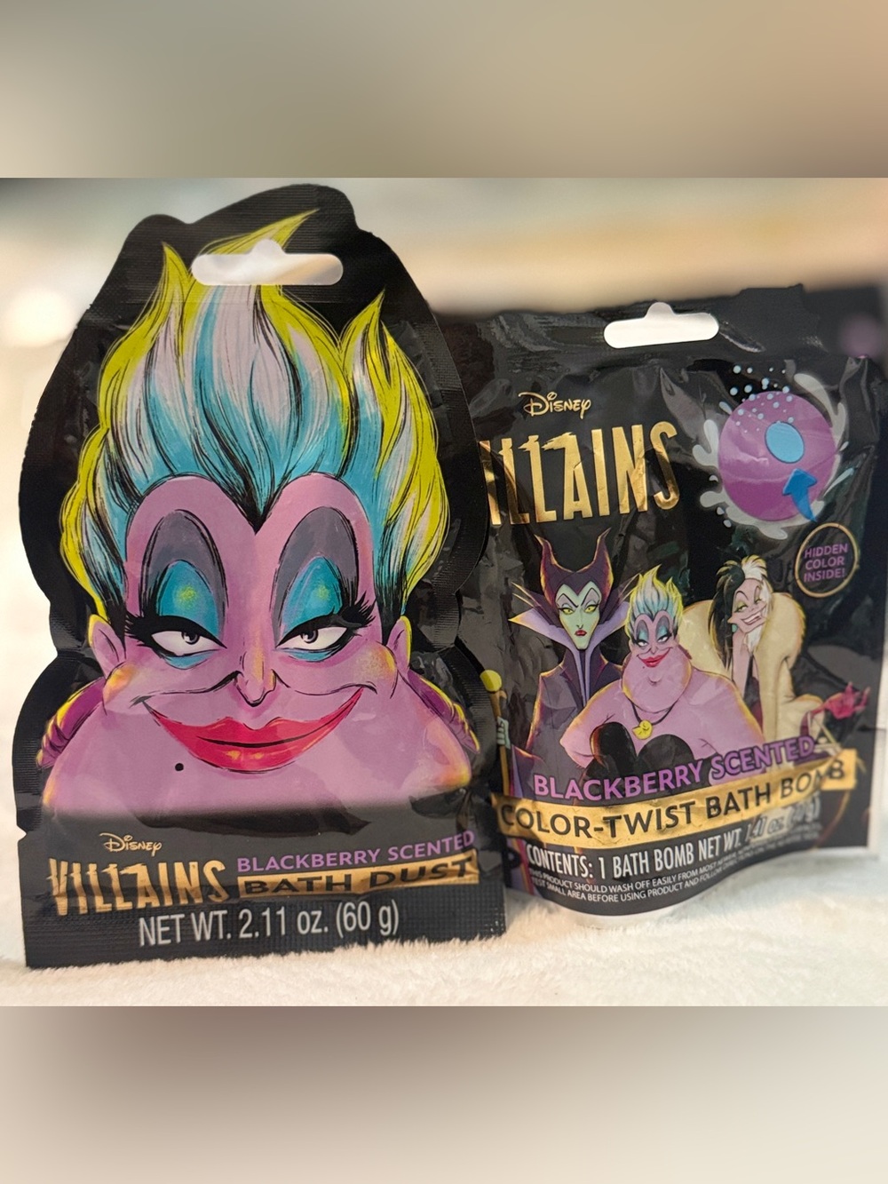 Disney Villains Bath Time Treats - Pack of 2